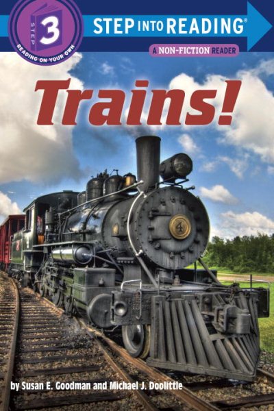 Trains! (Step into Reading) cover