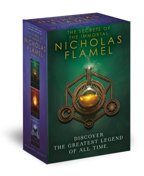 The Secrets of the Immortal Nicholas Flamel Boxed Set (3-Book) cover