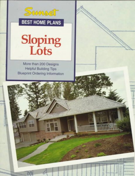 Sloping Lots (Best Home Plans Series) cover