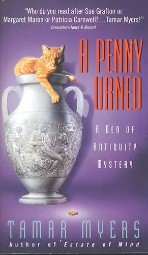 A Penny Urned (A Den of Antiquity Mystery) cover