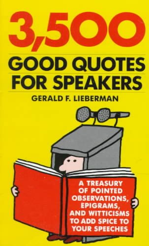 3,500 Good Quotes for Speakers