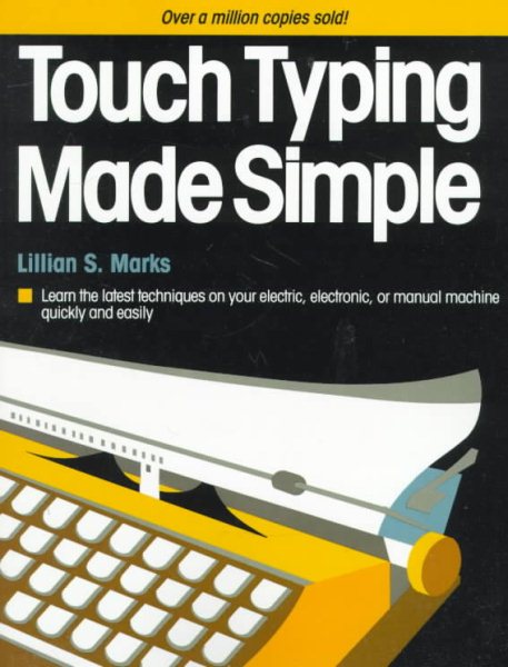 Touch Typing Made Simple cover
