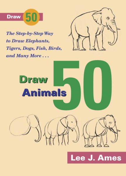 Draw 50 Animals cover