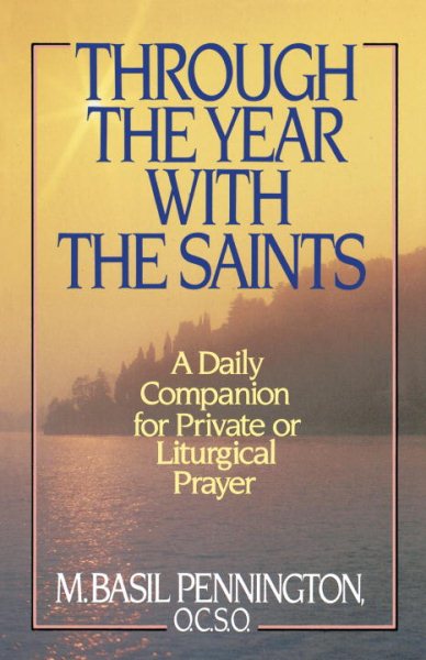 Through the Year with the Saints cover