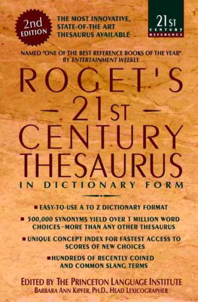 Roget's 21st Century Thesaurus (21st Century Reference) cover