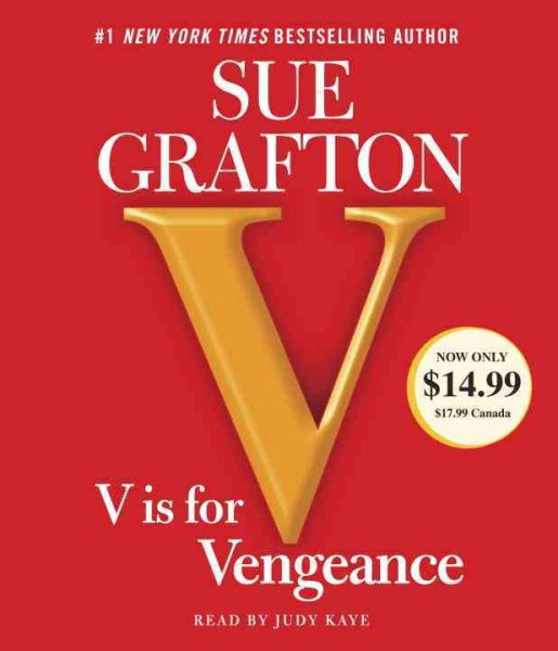 V is for Vengeance (A Kinsey Millhone Novel) cover