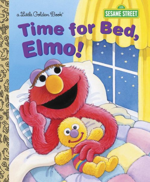 Time for Bed, Elmo! (Sesame Street) (Little Golden Book) cover