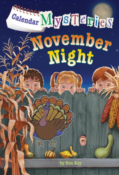 Calendar Mysteries #11: November Night cover