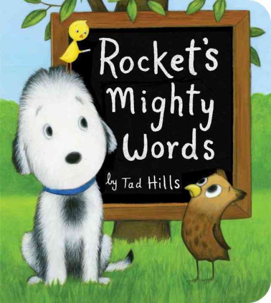 Rocket's Mighty Words (Oversized Board Book) cover