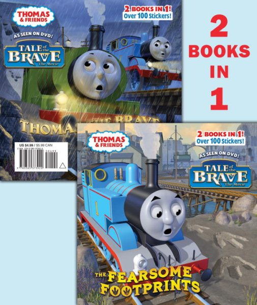 The Fearsome Footprints/Thomas the Brave (Thomas & Friends) (Pictureback(R))