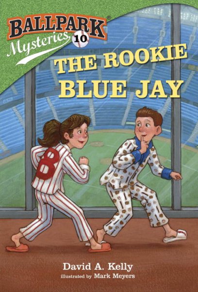 Ballpark Mysteries #10: The Rookie Blue Jay cover