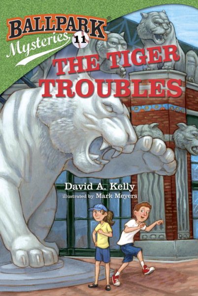 Ballpark Mysteries #11: The Tiger Troubles cover