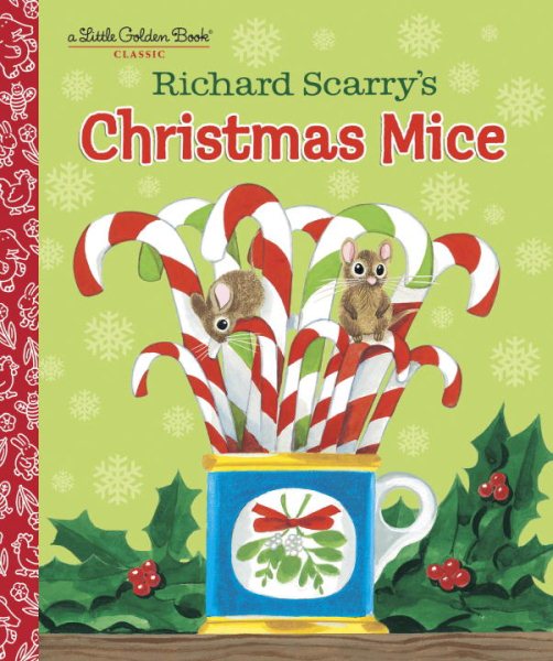 Richard Scarry's Christmas Mice (Little Golden Book) cover