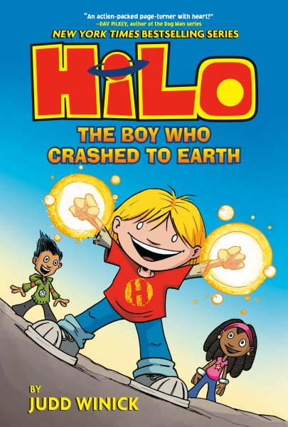 Hilo Book 1: The Boy Who Crashed to Earth cover