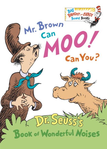 Mr. Brown Can Moo! Can You? (Big Bright & Early Board Book) cover