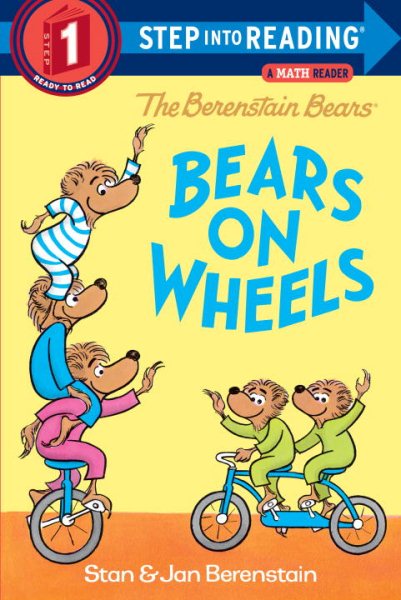 The Berenstain Bears Bears on Wheels (Step into Reading) cover
