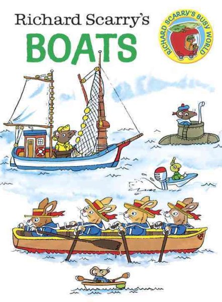 Richard Scarry's Boats (Richard Scarry's Busy World) cover