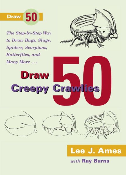 Draw 50 Creepy Crawlies cover