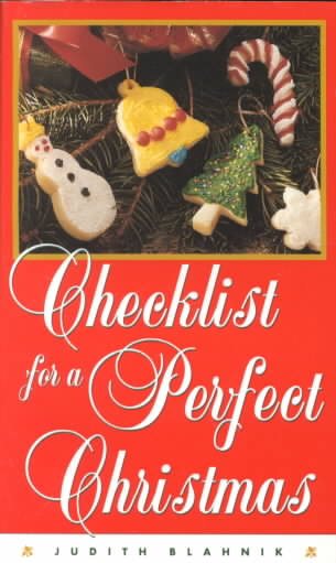 Checklist for a Perfect Christmas (Checklist Series) cover