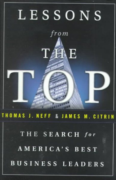 Lessons from the Top: In Search of America's Best Business Leaders cover