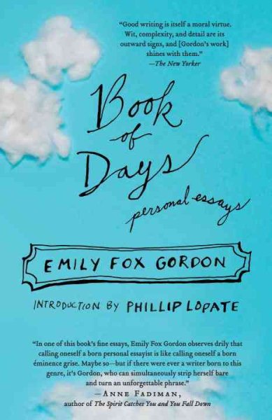 Book of Days: Personal Essays cover