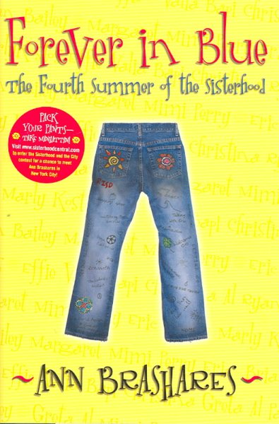 Forever in Blue: The Fourth Summer of the Sisterhood (Sisterhood of Traveling Pants, Book 4) cover