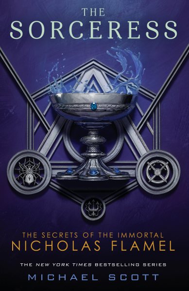 The Sorceress (The Secrets of the Immortal Nicholas Flamel) cover