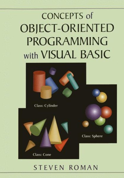 Concepts of Object-Oriented Programming with Visual Basic cover