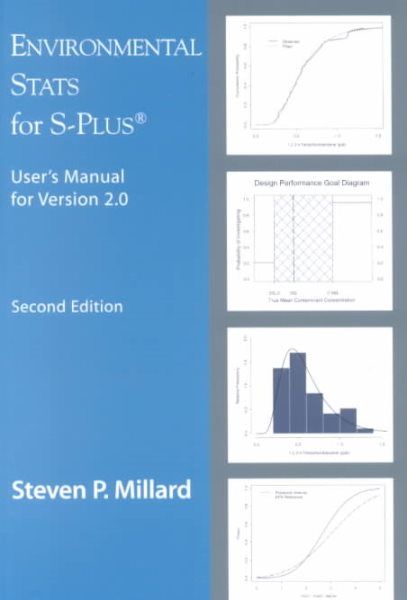 EnvironmentalStats for S-Plus®: User’s Manual for Version 2.0
