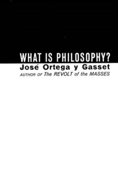What Is Philosophy? cover