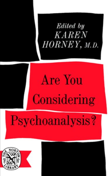 Are You Considering Psychoanalysis? cover