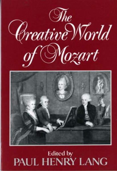 The Creative World of Mozart cover