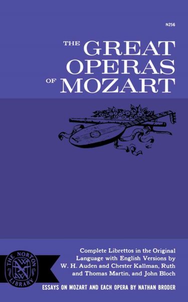 Great Operas Of Mozart cover