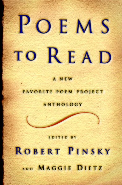 Poems to Read: A New Favorite Poem Project Anthology cover