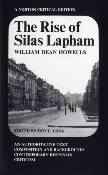 The Rise of Silas Lapham (Norton Critical Editions) cover