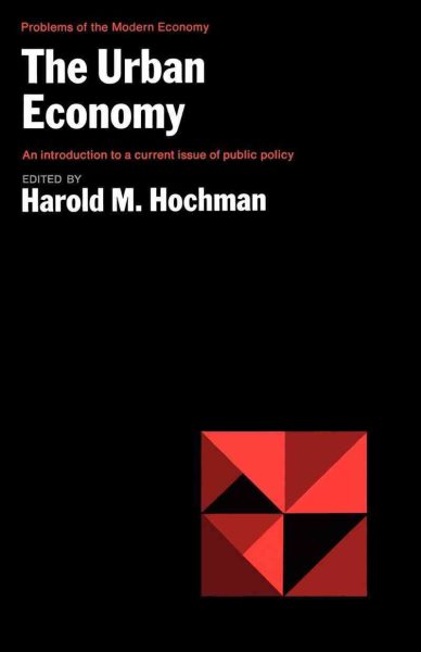 Urban Economy (Problems of the Modern Economy) cover