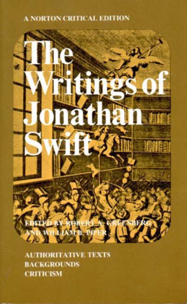 The Writings of Jonathan Swift (Norton Critical Edition) cover
