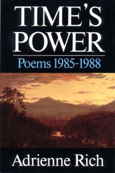 Time's Power: Poems 1985-1988 cover