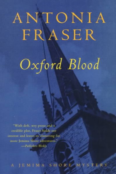 Oxford Blood: A Jemima Shore Mystery (Jemima Shore Mysteries) cover