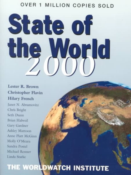 State of the World 2000: A Worldwatch Institute Report on Progress Towards a Sustainable Society (State of the World (Paperback)) cover