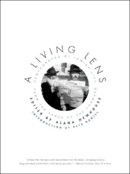 A Living Lens: Photographs of Jewish Life from the Pages of the Forward cover