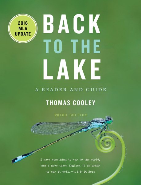 Back to the Lake: A Reader and Guide, with 2016 MLA Update cover