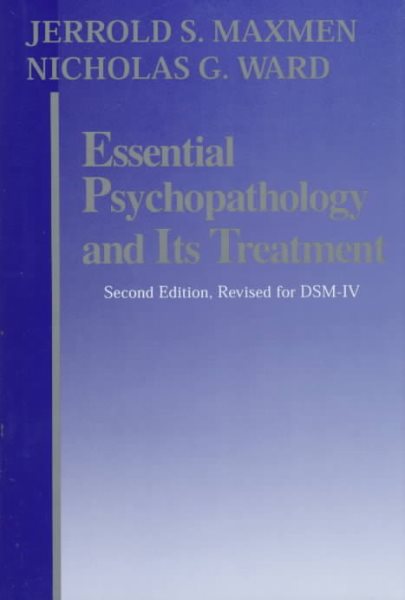 Essential Psychopathology and Its Treatment (Second Editon, Revised for DSM-IV) cover