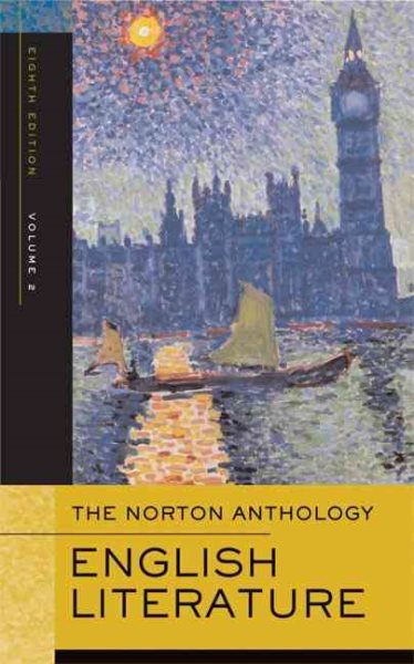 The Norton Anthology of English Literature: 2 cover