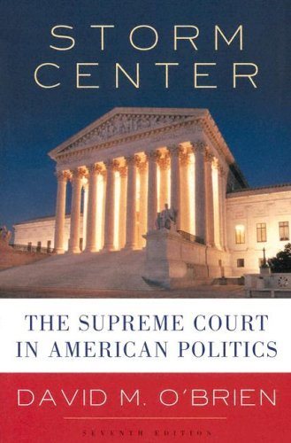 Storm Center: The Supreme Court in American Politics, Seventh Edition cover