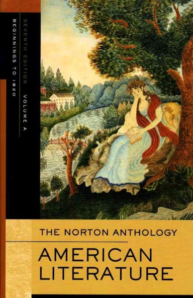 The Norton Anthology of American Literature, Vol. A: Beginnings to 1820 cover