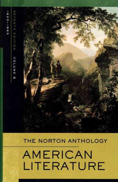 The Norton Anthology of American Literature, Vol. B: 1820 to 1865 cover