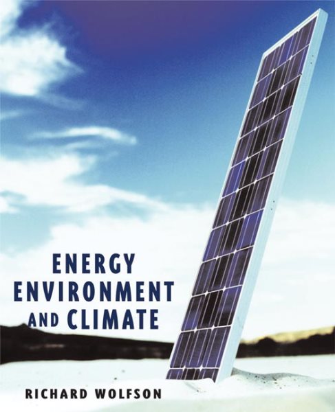 Energy, Environment, and Climate cover