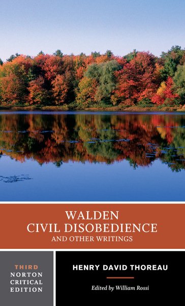 Walden, Civil Disobedience, and Other Writings (Norton Critical Editions) cover