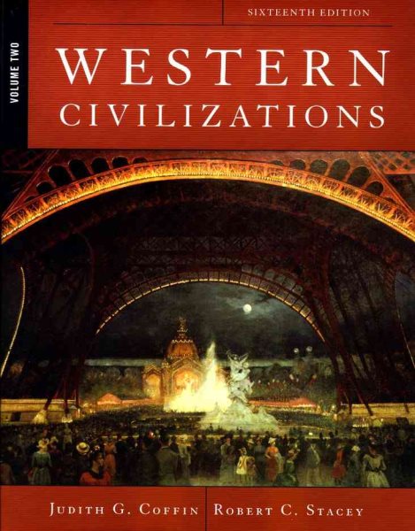 Western Civilizations, 16th edition Vol. 2 cover